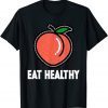 Peach Eat Healthy Valentine's Day Limited Shirt