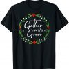 Pretty Christmas Gather in His Grace Christian Limited T-Shirt
