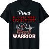 Proud Daughter Of A Heart Warrior CHD Awareness Classic Shirt