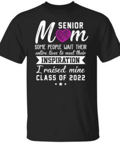Proud Senior Mom 2022 Graduation Grad Class Of Unisex Shirt