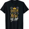 Queen Of New Year Eve Cute Women's Holidays Celebration Unisex T-Shirt