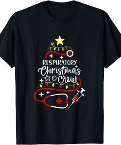 RT Respiratory-Therapist Nurse Respiratory-Christmas Crew Classic Shirt