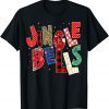 Red Plaid Jingle Bells Christmas Family Pajama Limited Shirt