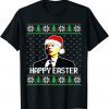 Santa Biden Happy Easter Ugly Christmas T-Shirt