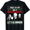 Santa Biden Let's Go Branson Brandon Ugly Christmas Sweater Gift Shirt
