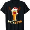 Santa Christmas Most Wonderful Time For A Beer Lovers Classic Shirt