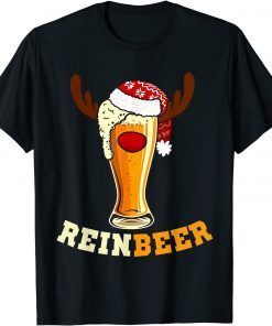 Santa Christmas Most Wonderful Time For A Beer Lovers Classic Shirt
