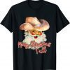 Santa Claus Merry Christmas Y'all Western Country Cowboy Unisex Shirt