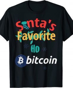 Santa Favorite Ho Bitcoin Story Planner Classic Shirt