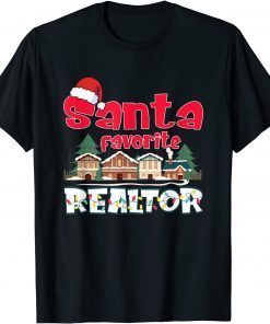 Santa Favorite Realtor Funny Christmas Pajama 2022 Official Shirt