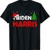 Santa Hat Joe Biden & Kamala Harris Christmas Classic Shirt