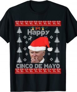 Santa Joe Biden Cinco De Mayo, Nacho Ugly Christmas Classic Shirt