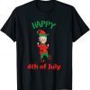 Santa Joe Biden Happy 4th of July Christmas Biden Santa Classic Shirt