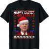 Santa Joe Biden Happy Easter Christmas Ugly Sweater Classic T-Shirt