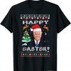 Santa Joe Biden Happy Easter Ugly Christmas Sweater Black Classic Shirt