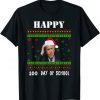 Santa Joe Biden Merry 100th Days Of School Christmas Unisex Shirt