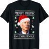 Santa Joe Biden Merry Christmas Ugly X-mas Classic Shirt