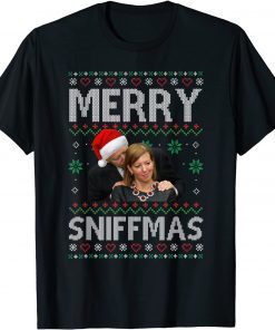 Santa Joe Biden Stephanie Carter Merry Sniffmas Christmas Gift Shirt