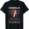 Santa Kamala Ugly Christmas Sweater Meme KamalaLaLaLa X-mas Gift Shirt
