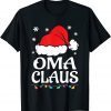 Santa Oma Claus Christmas Matching Family Classic Shirt