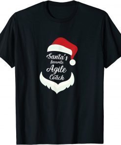 Santa's Favorite Agile Coach Gift Shirt