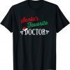 Santa’s Favorite Doctor Medical Christmas Gift Shirt