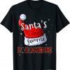 Santa's Favorite Paramedic Christmas Pajama Unisex Shirt