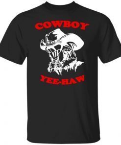 Shark Robot Merch Cowboy Yeehaw Unisex Shirt