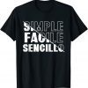 Simple Translate To French and Spanish Official Shirt