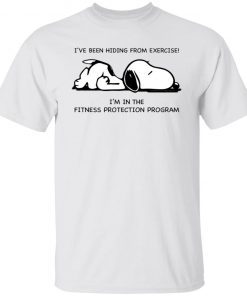 Snoopy I’ve Been Hiding From Exercise Classic shirt
