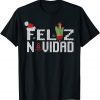 Spanish Mexican Ugly Christmas Vintage Feliz Navidad Gift Shirt