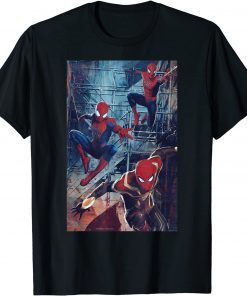 Spider-Man No Way Home Spider-Men Jump Unisex Shirt