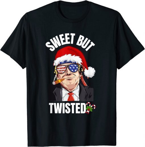 Sweet But Twisted Trump Christmas Holiday Dear Santa Unisex Shirt