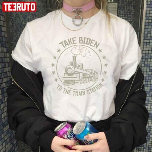 Take Biden To The Train Station Yellowstone Gift Shirt