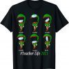 Teacher Life 2021 ELF Wearing Mask Wrong Gift Shirt