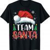 Team Santa Christmas Family Matching Pajamas Unisex Shirt