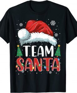 Team Santa Christmas Family Matching Pajamas Unisex Shirt