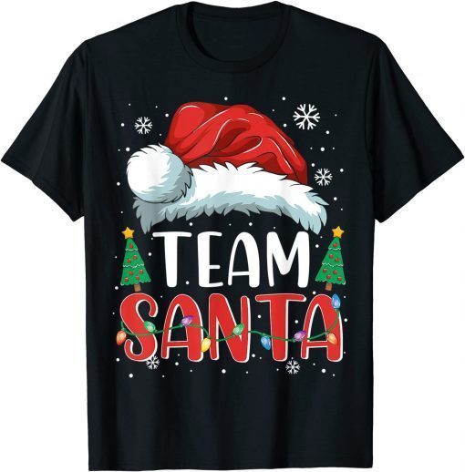 Team Santa Christmas Family Matching Pajamas Unisex Shirt