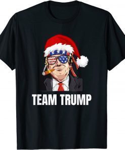 Team Trump Christmas Pajama Dear Santa All I Want Is A New 2022 T-Shirt