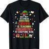 The Best Way To Spread Christmas Cheer Is Teaching Chemistry Unisex Shirt