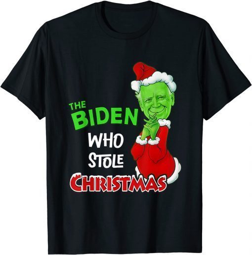 The Biden Who Stole Christmas 2022 Official Shirt