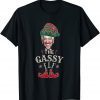 The Gassy Biden Elf Christmas Sarcastic Political Anti Biden Gift Shirt