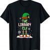 The Library Elf books lover Family Matching Christmas Pajama Unisex Shirt