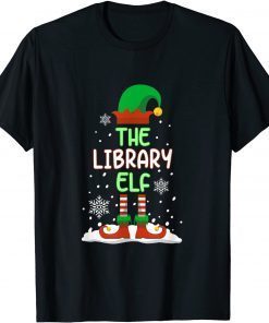 The Library Elf books lover Family Matching Christmas Pajama Unisex Shirt