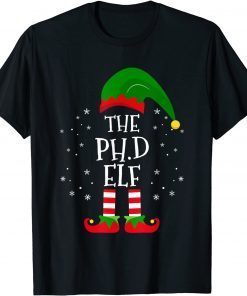 The Ph.D Elf Matching Family Christmas Party Pajama Limited Shirt