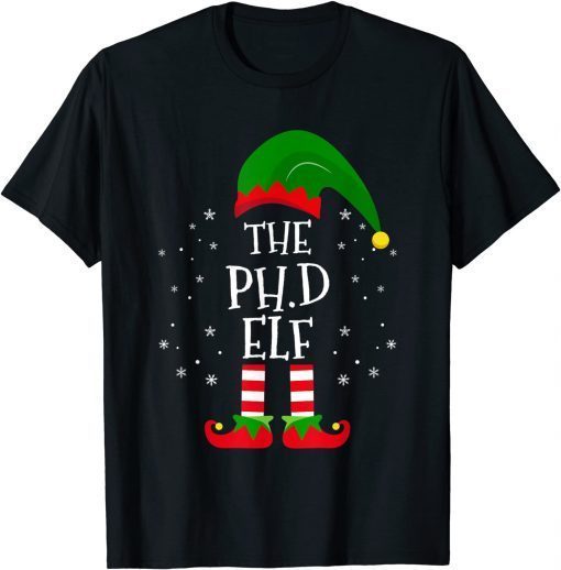 The Ph.D Elf Matching Family Christmas Party Pajama Limited Shirt