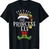 The Princess Elf Xmas Matching Christmas Gift T-Shirt