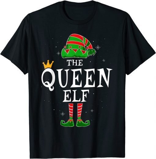 The Queen Elf Group Matching Family Christmas Mom Nana Unisex Shirt