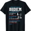 Things I Trust More Than Biden People Who Don't Like Dogs Unisex Shirt