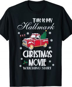 This Is My Christmas Movie Watching Christmas Gift Shirt